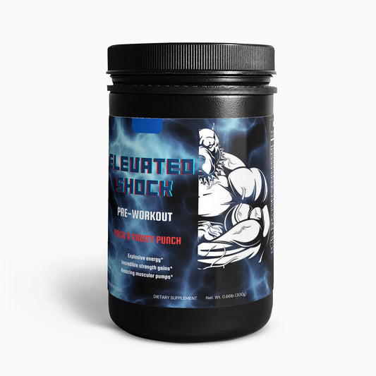 ELEVATED SHOCK PRE-WORKOUT (Fruit Punch)