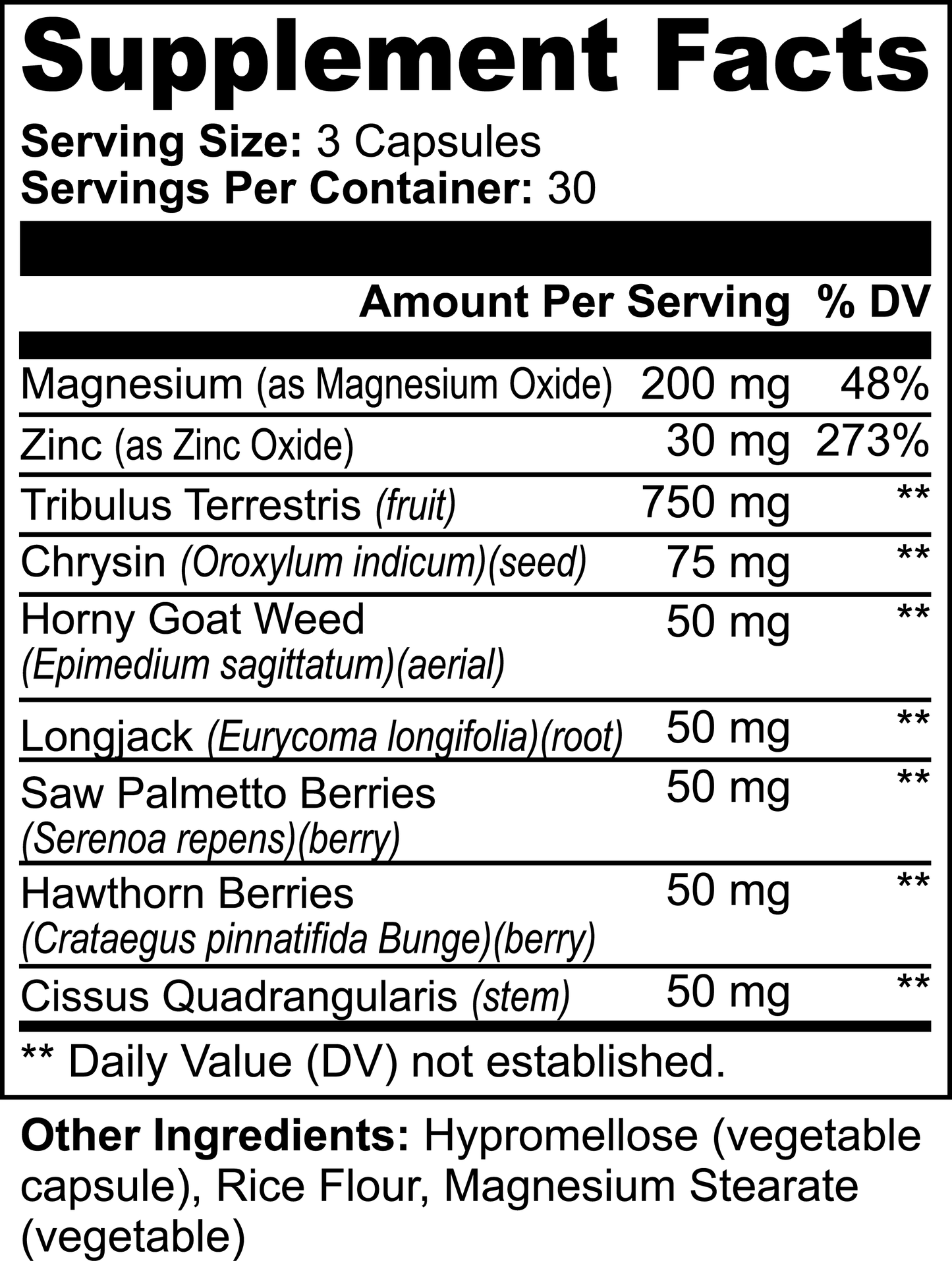 ELEVATED TEST (Testosterone Booster) (FOH EDITION)