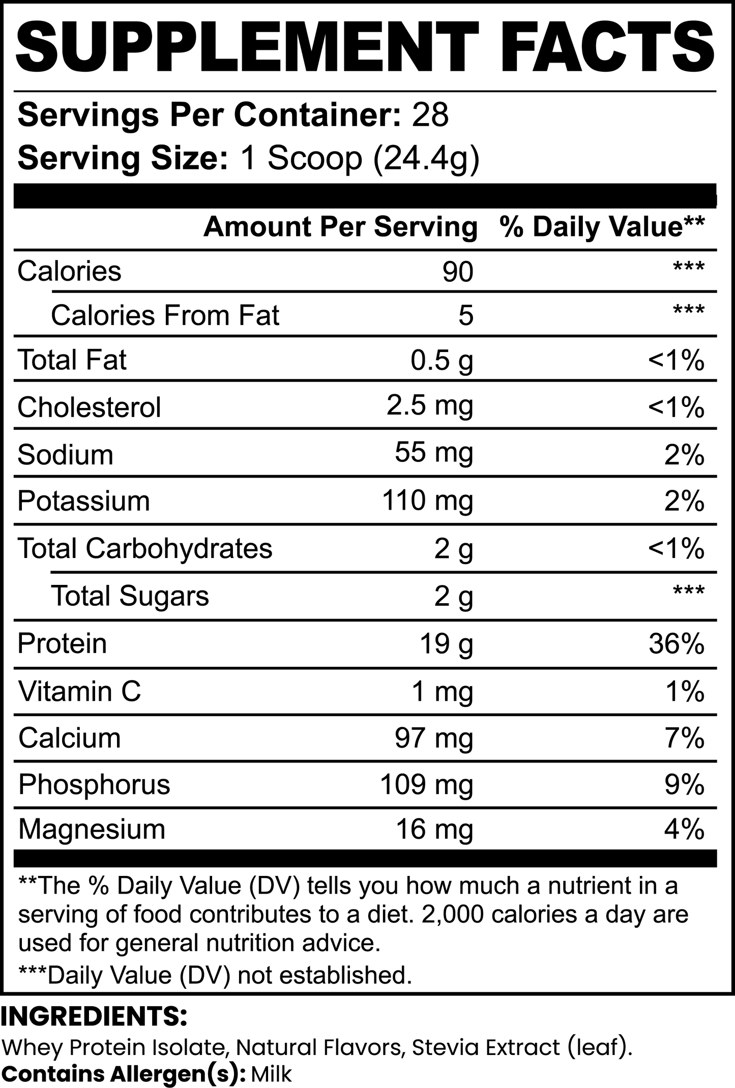 ELEVATED WHEY PROTEIN (Vanilla)(FOH EDITION)